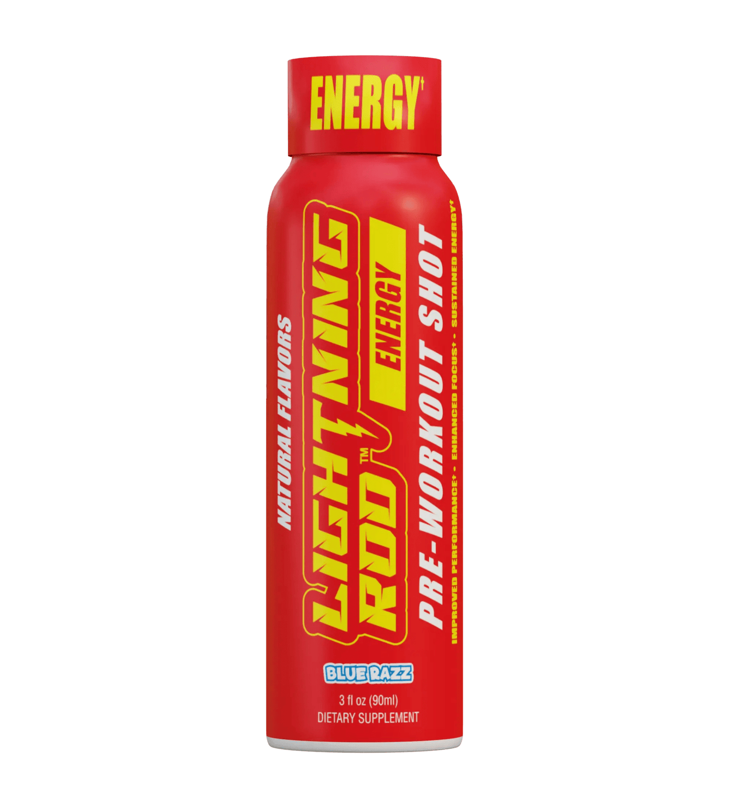 Lightning Rod Energy clean pre-workout drink – natural focus and stamina enhancer