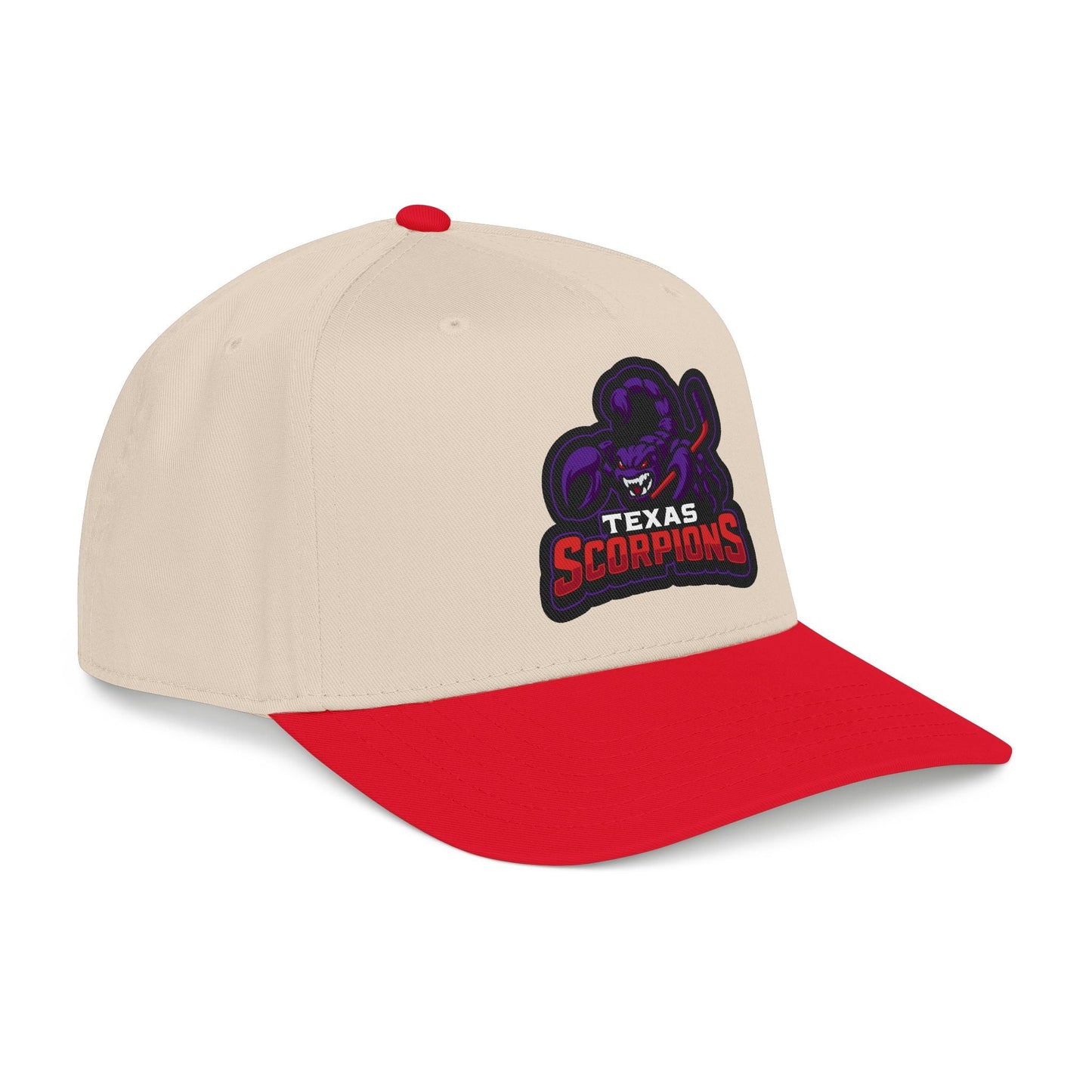 Texas Scorpion Embroidered Baseball Cap — Team Logo Hat - Lightning Rod Energy