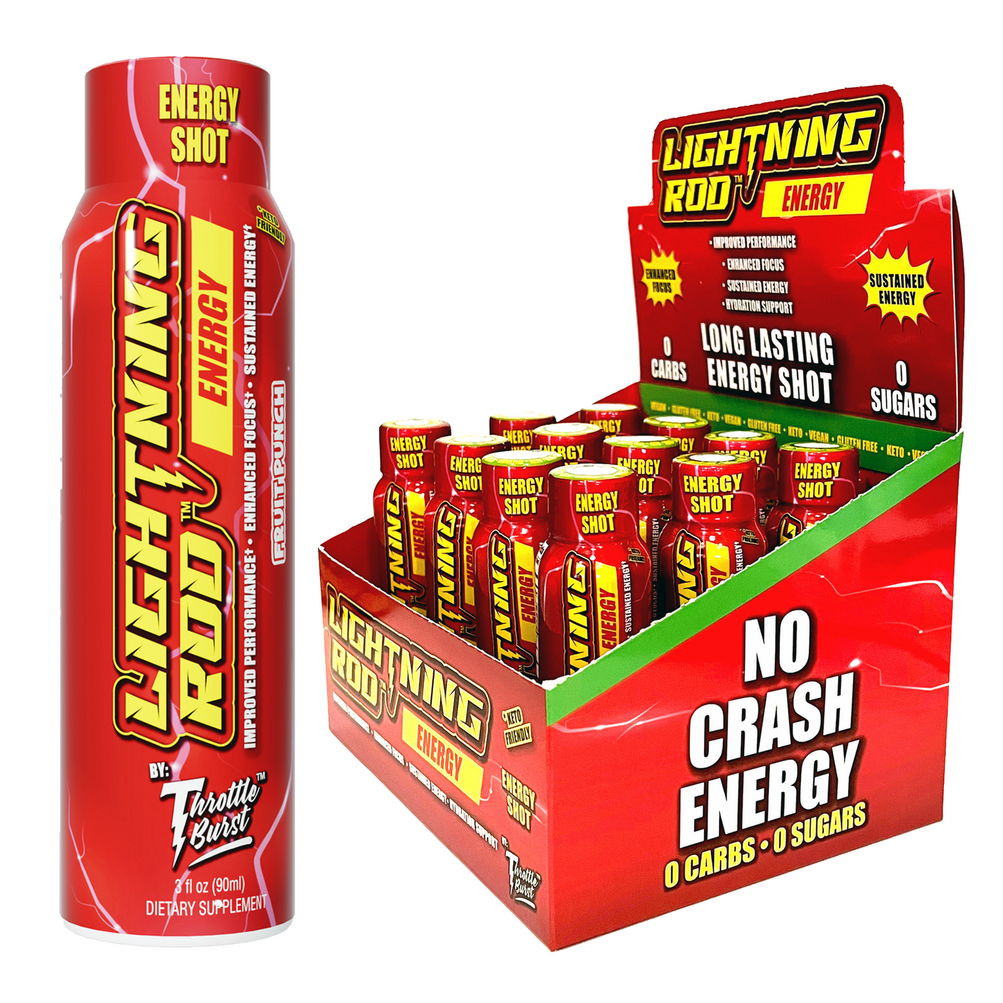 Lightning Rod™ Energy Pre Workout Shot Pack