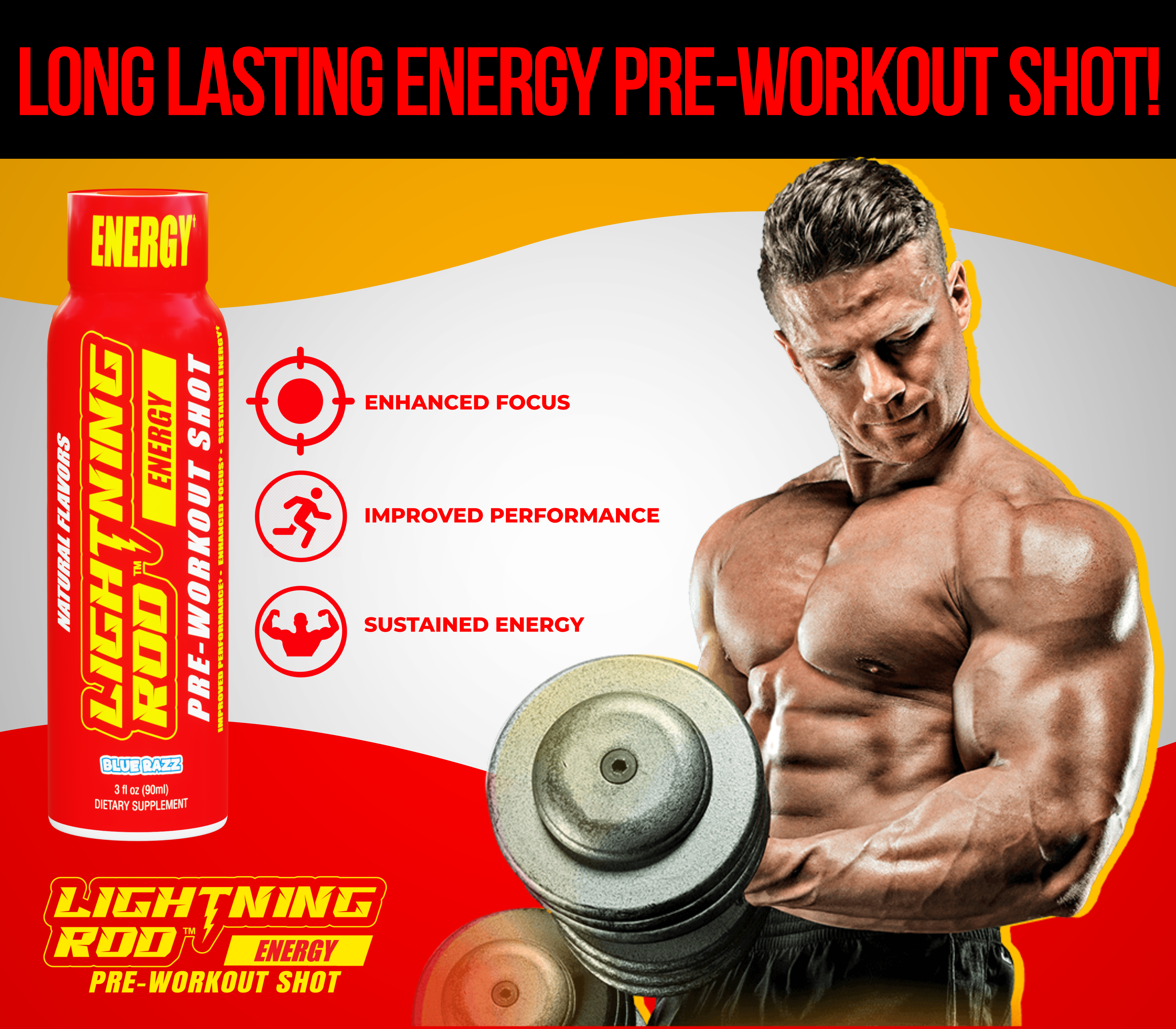 Lightning Rod™ Energy Pre Workout Shot Pack