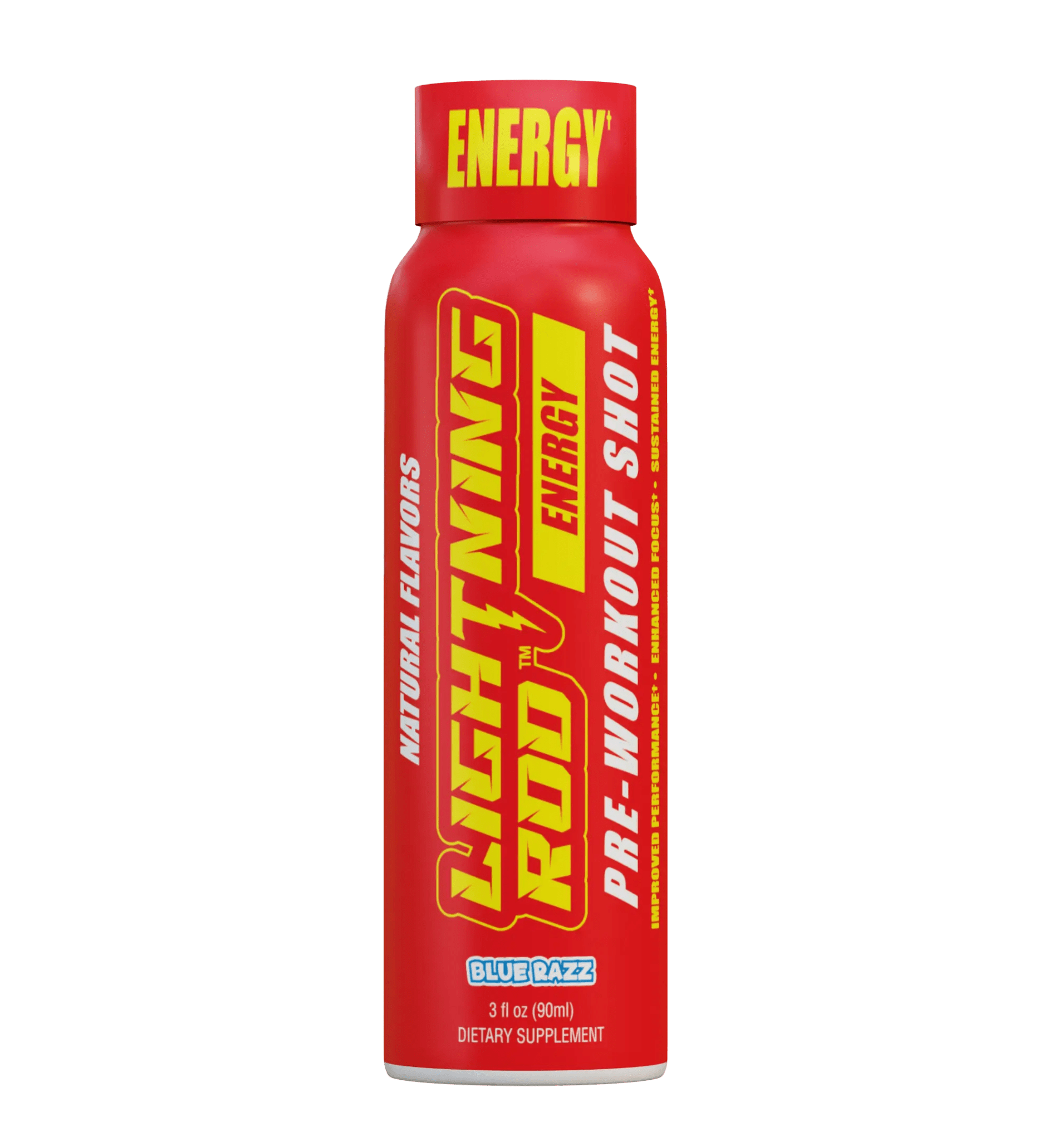 Lightning Rod Energy clean pre-workout drink – natural focus and stamina enhancer