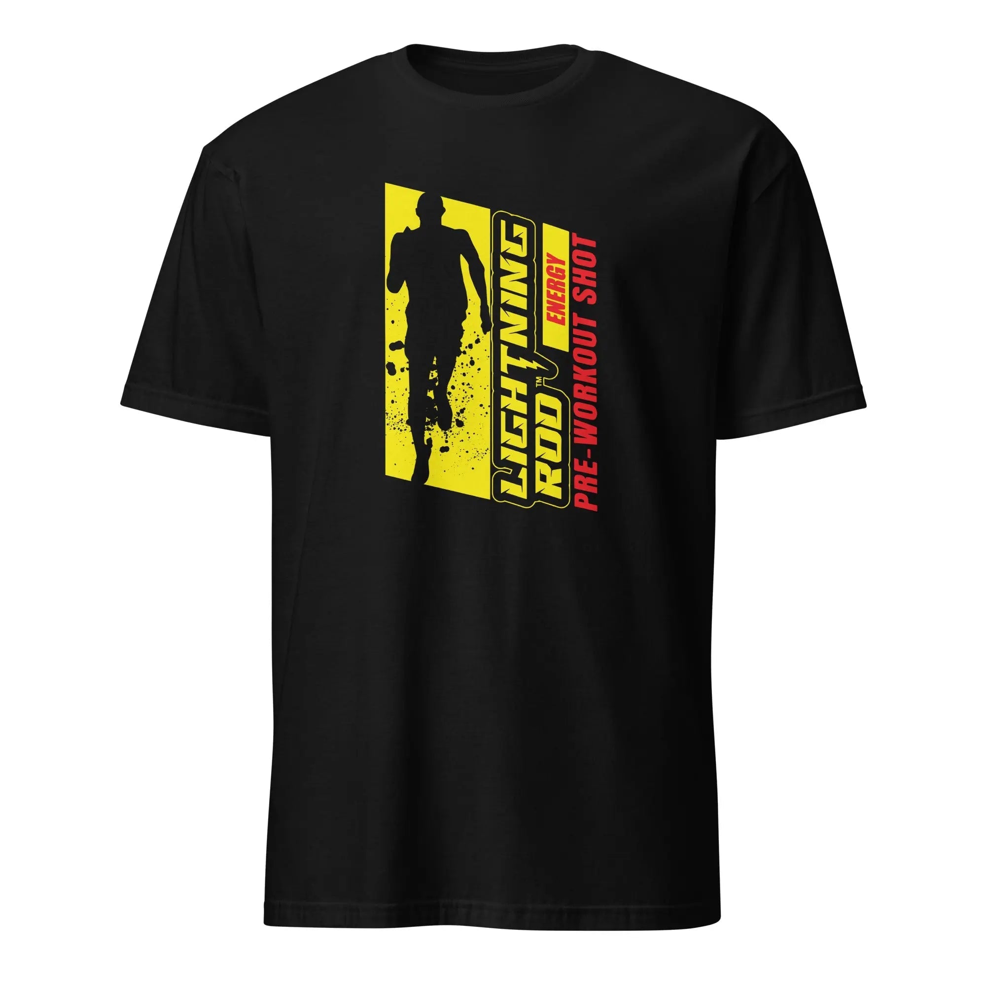 Lightning Rod Energy Runner Design T-Shirt - Lightning Rod Energy