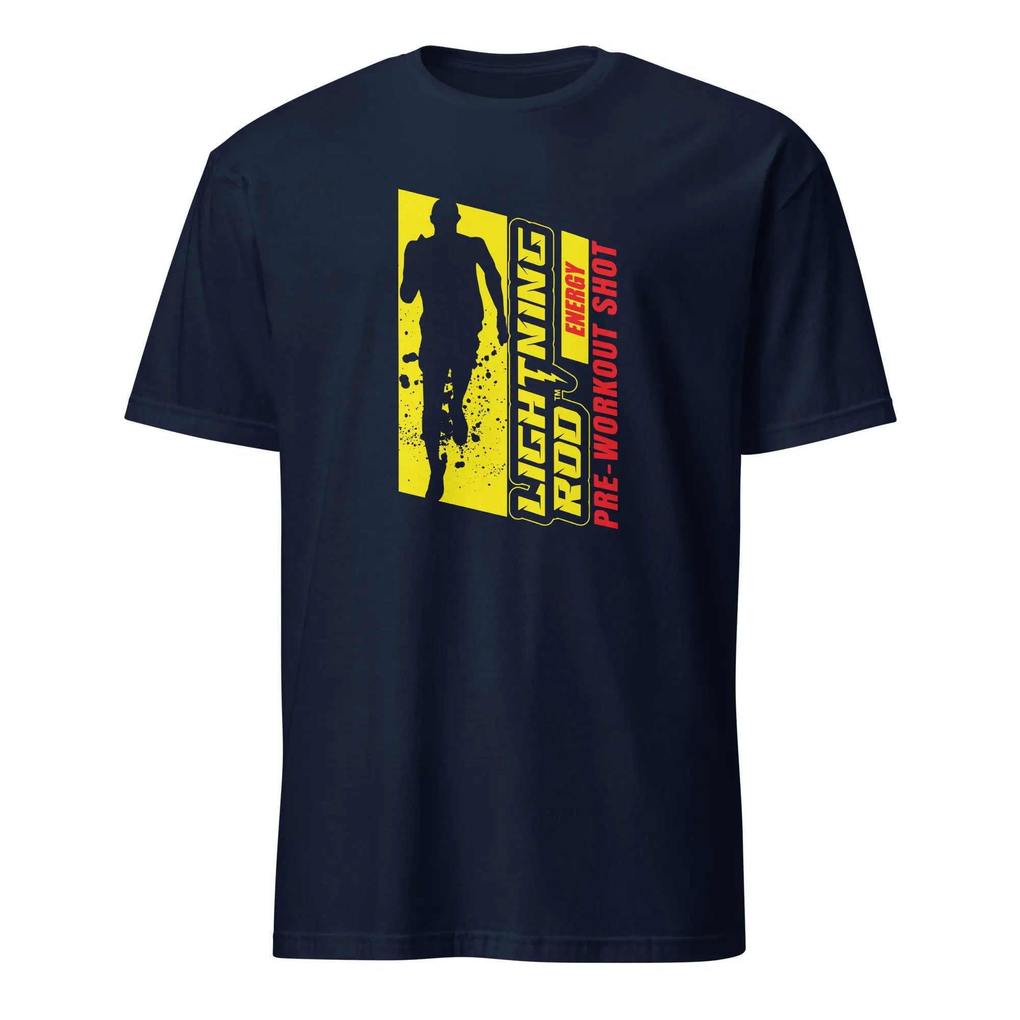 Lightning Rod Energy Runner Design T-Shirt - Lightning Rod Energy