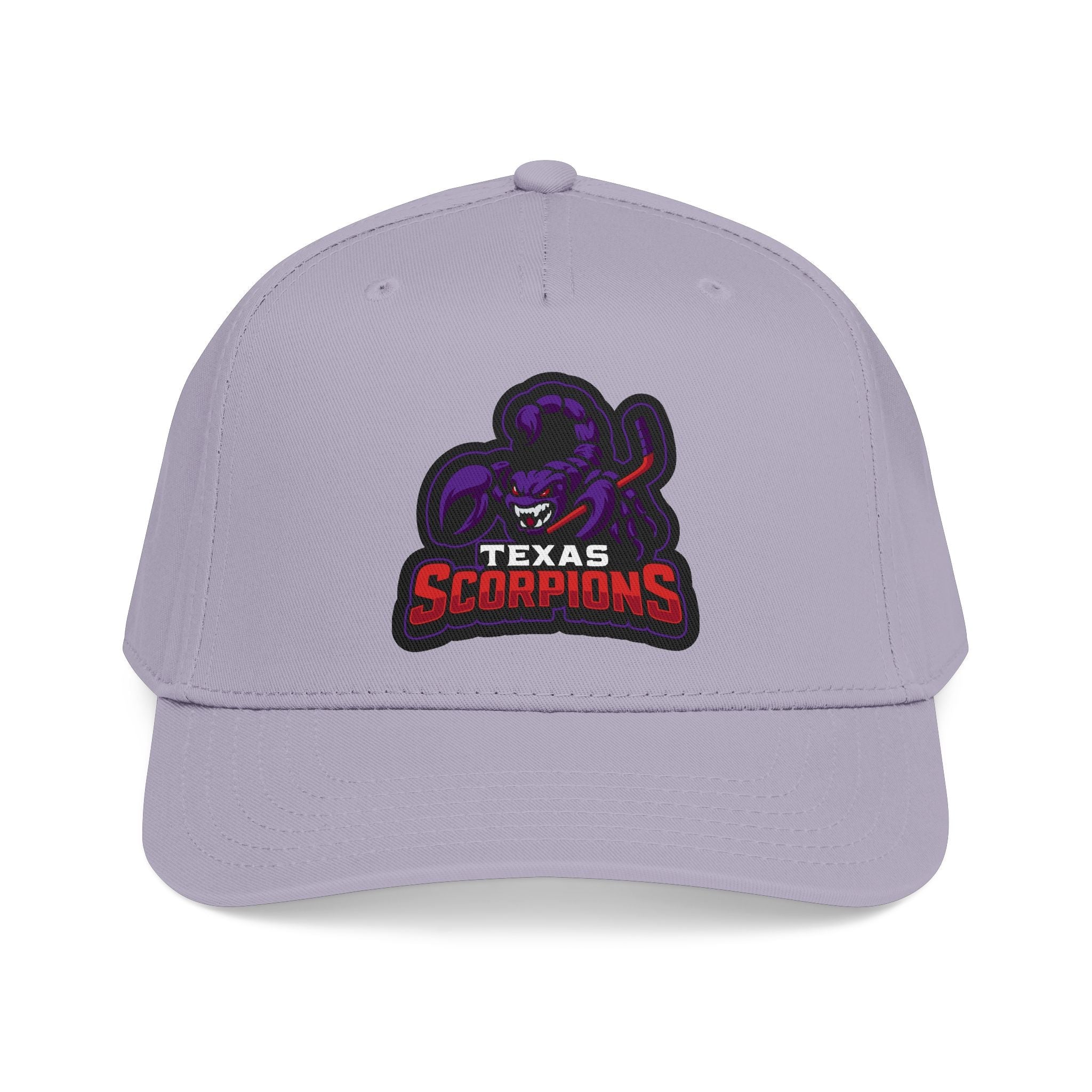 Texas Scorpion Embroidered Baseball Cap — Team Logo Hat - Lightning Rod Energy