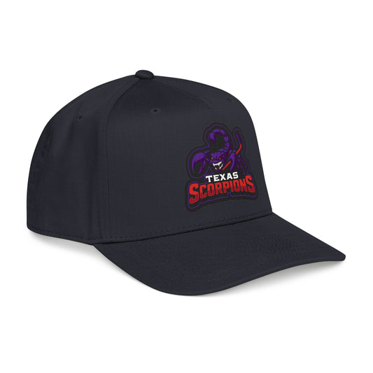 Texas Scorpion Embroidered Baseball Cap — Team Logo Hat - Lightning Rod Energy