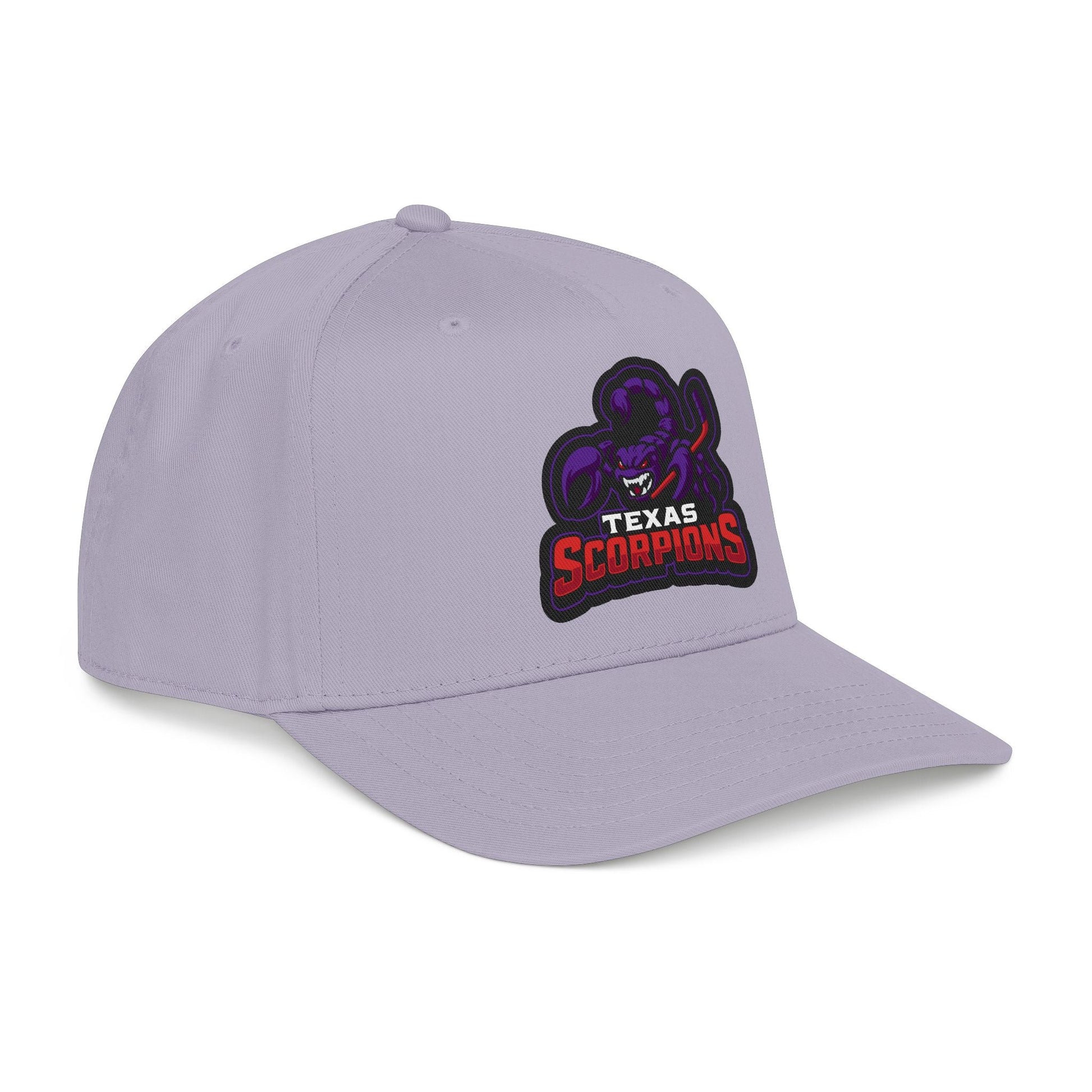 Texas Scorpion Embroidered Baseball Cap — Team Logo Hat - Lightning Rod Energy