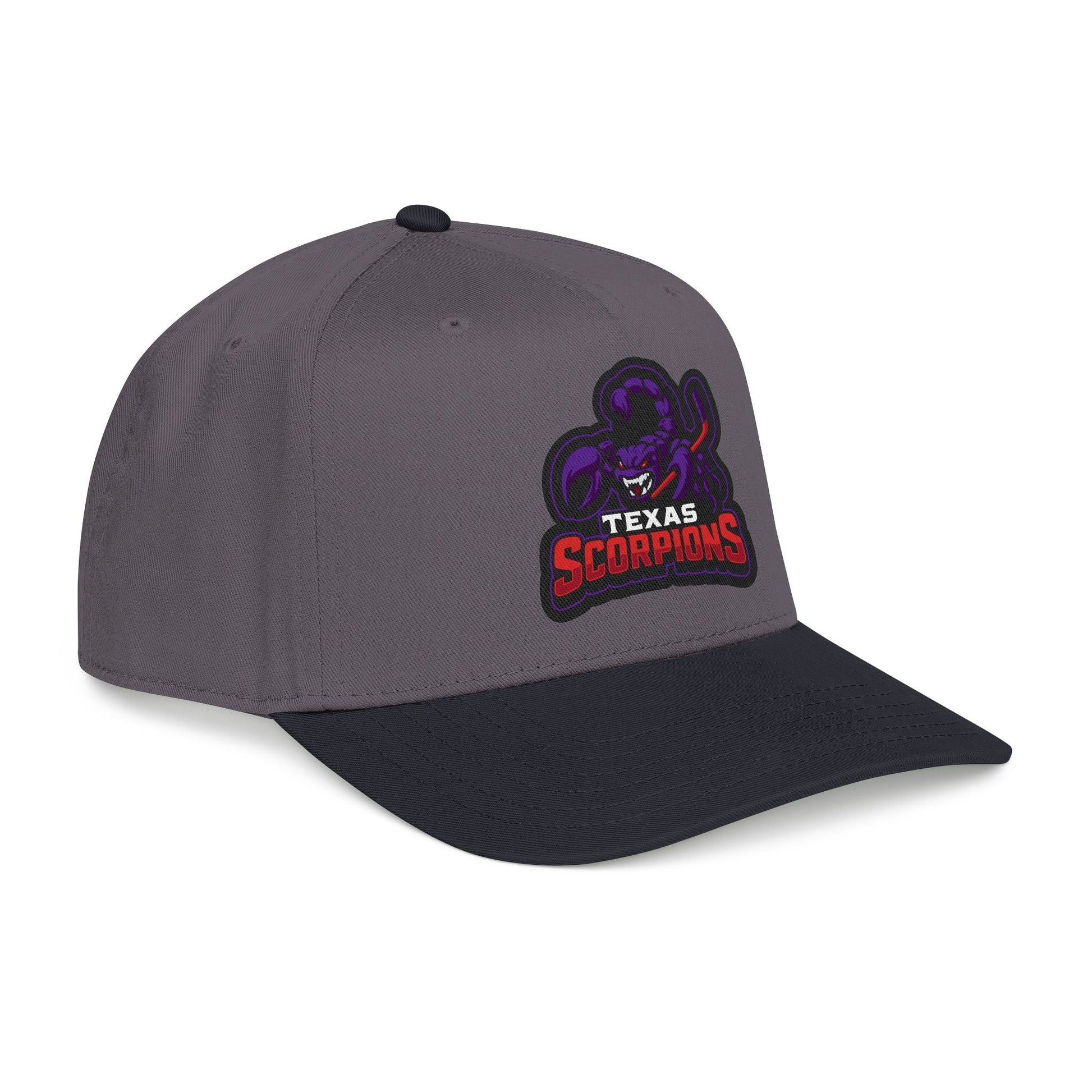 Texas Scorpion Embroidered Baseball Cap — Team Logo Hat - Lightning Rod Energy