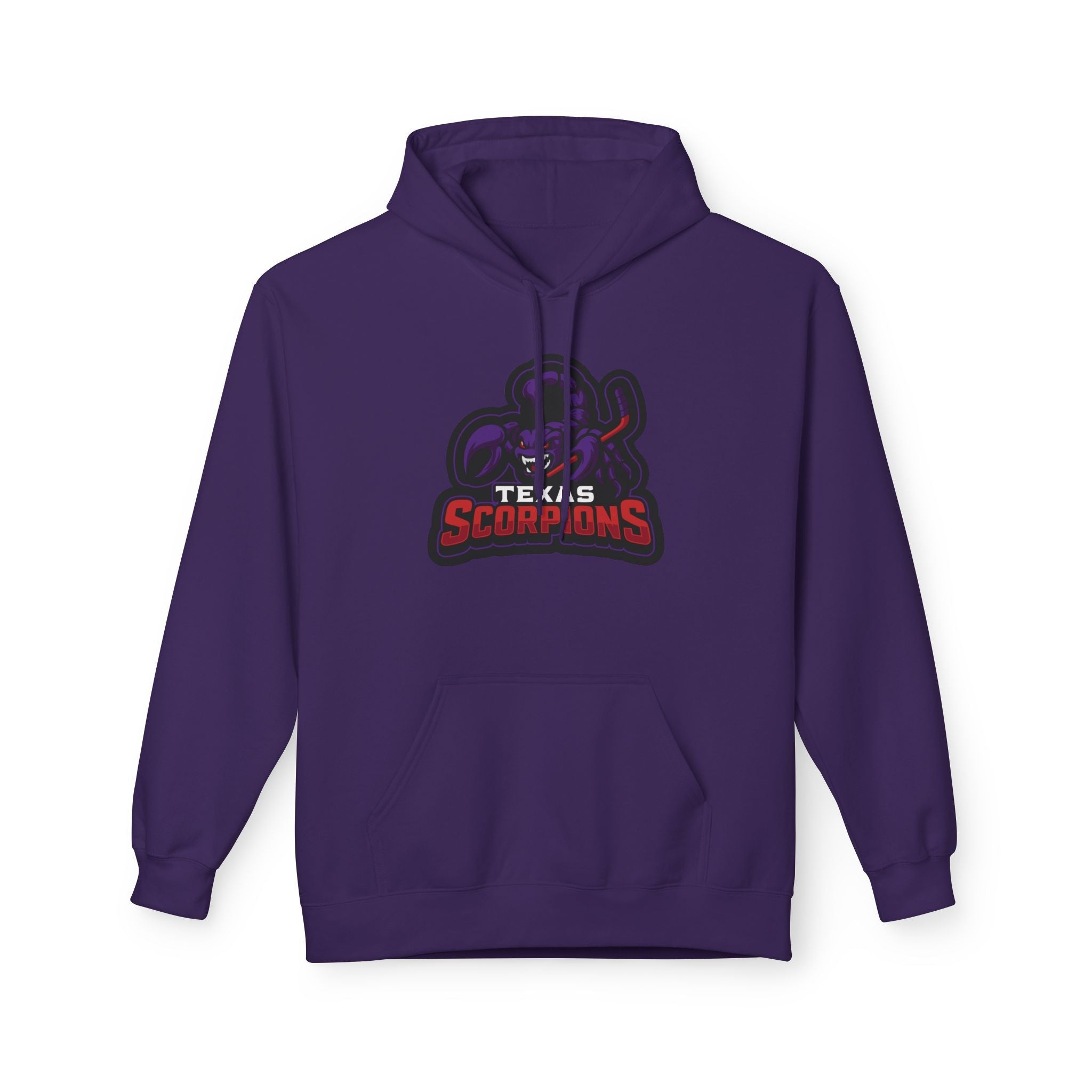 Texas Scorpion Hoodie — Vintage Sports Team Logo Pullover - Lightning Rod Energy