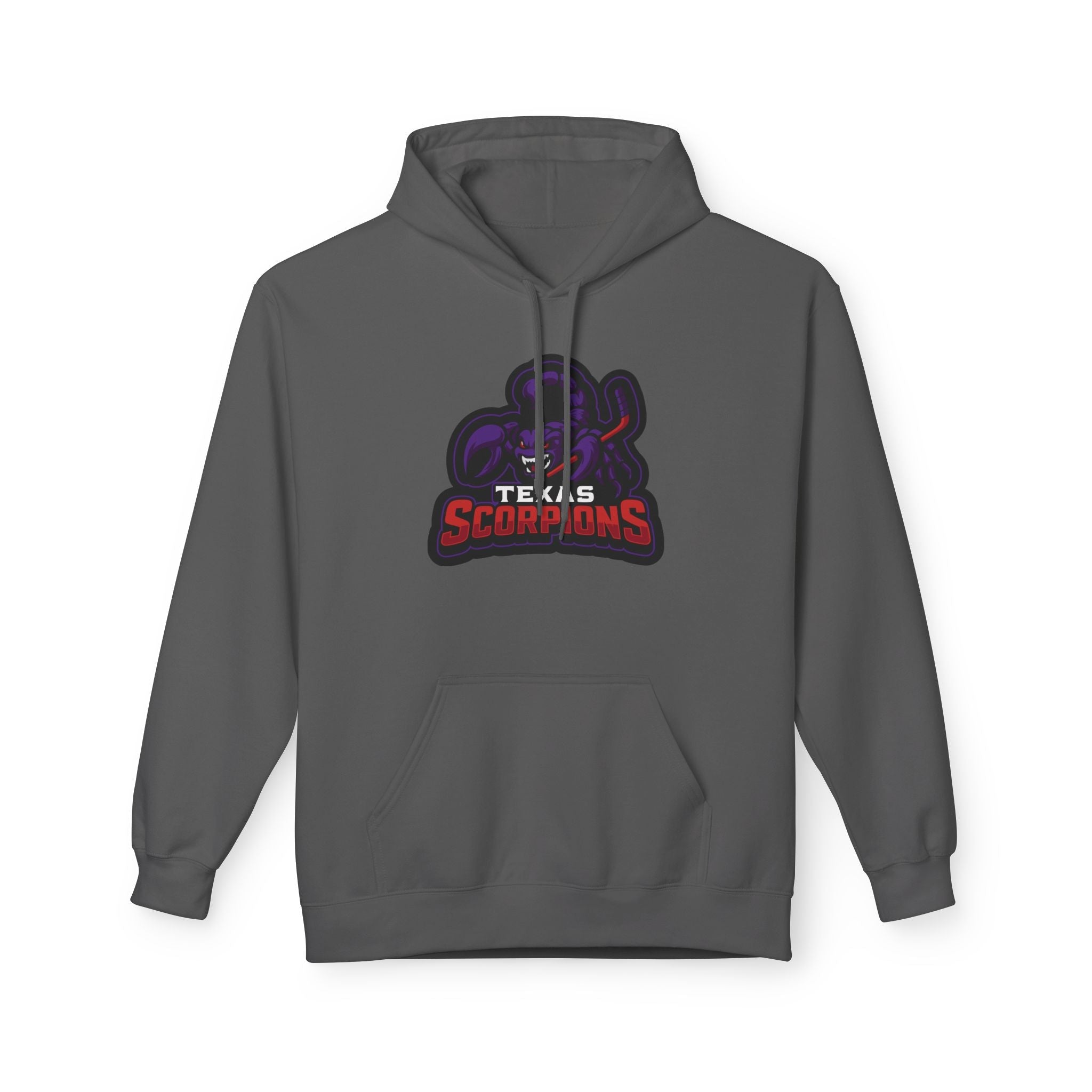 Texas Scorpion Hoodie — Vintage Sports Team Logo Pullover - Lightning Rod Energy