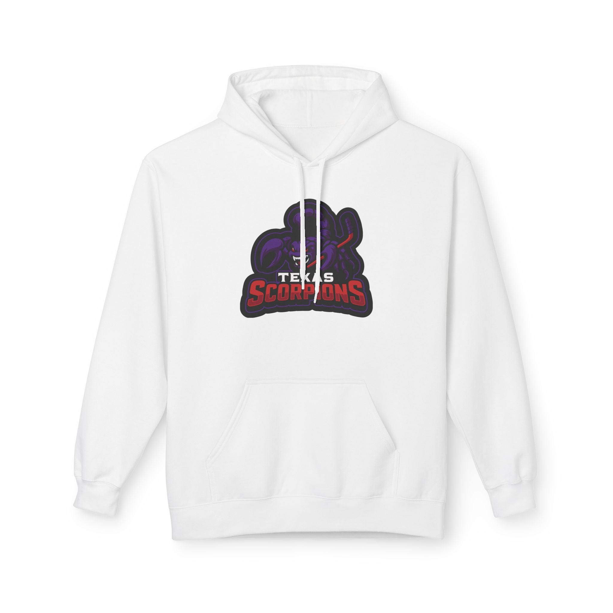 Texas Scorpion Hoodie — Vintage Sports Team Logo Pullover - Lightning Rod Energy