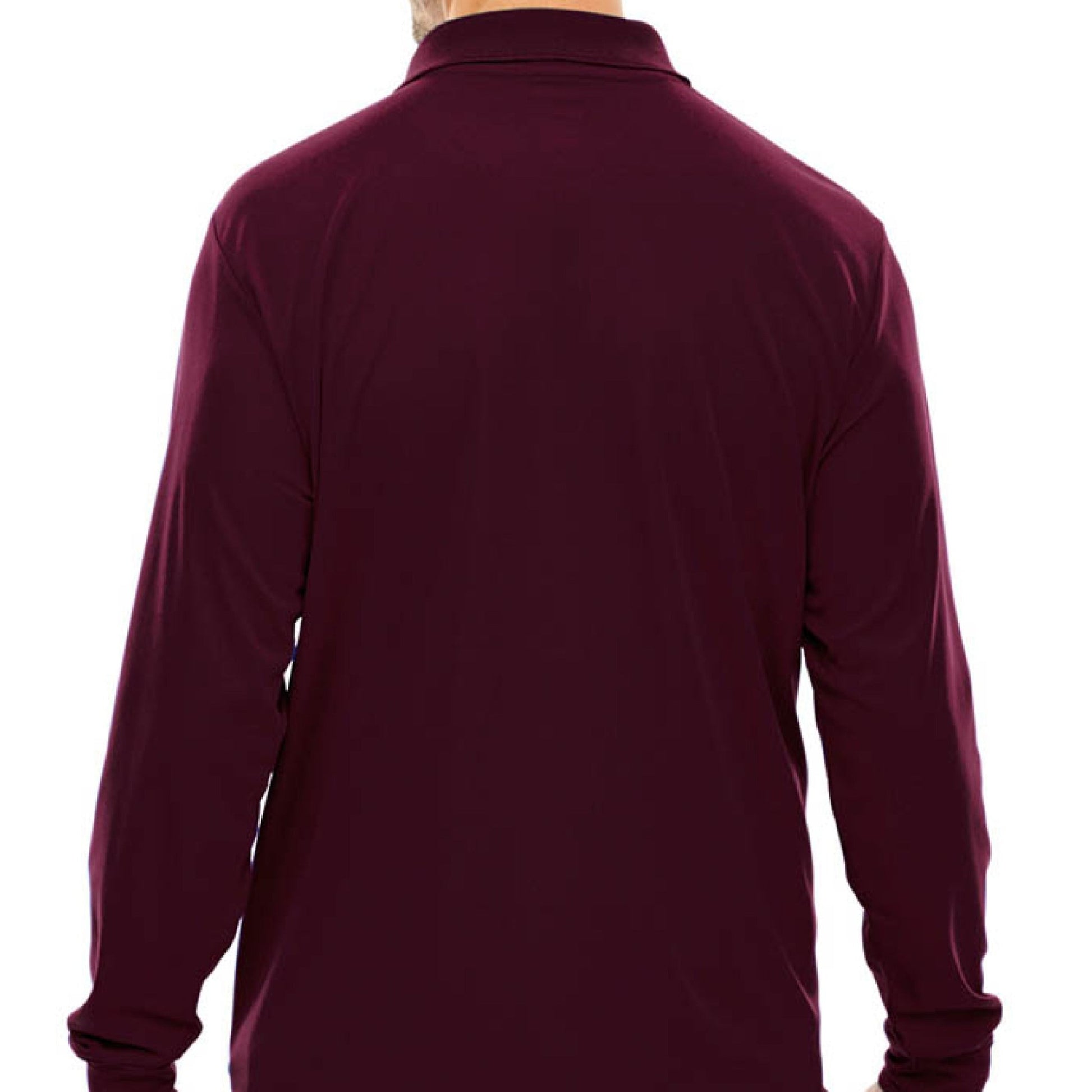 Texas Scorpions Long Sleeve Golf Polo - Lightning Rod Energy