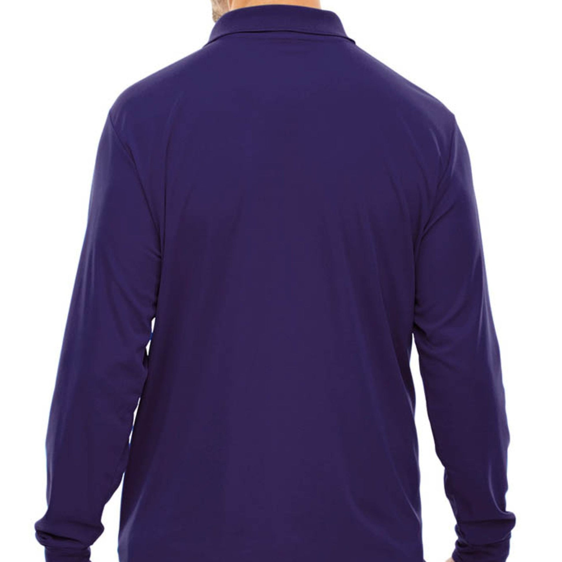 Texas Scorpions Long Sleeve Golf Polo - Lightning Rod Energy