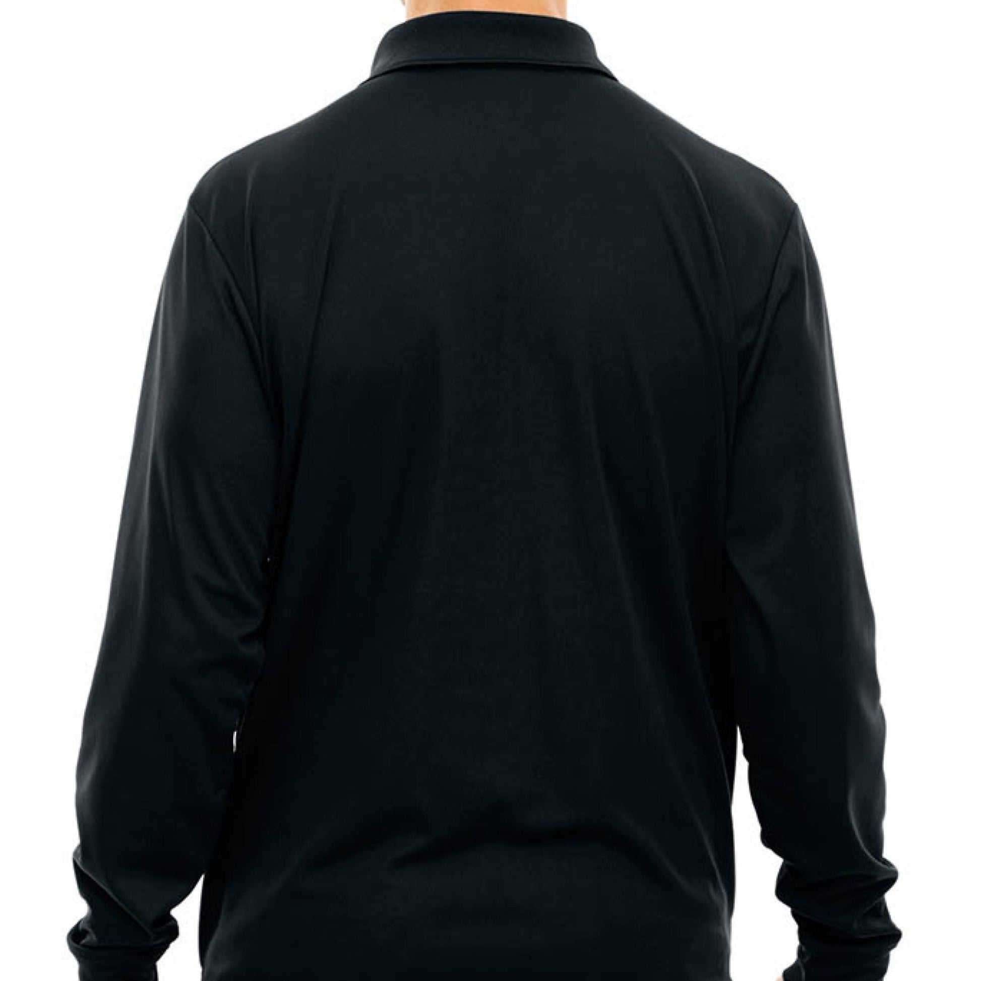 Texas Scorpions Long Sleeve Golf Polo - Lightning Rod Energy