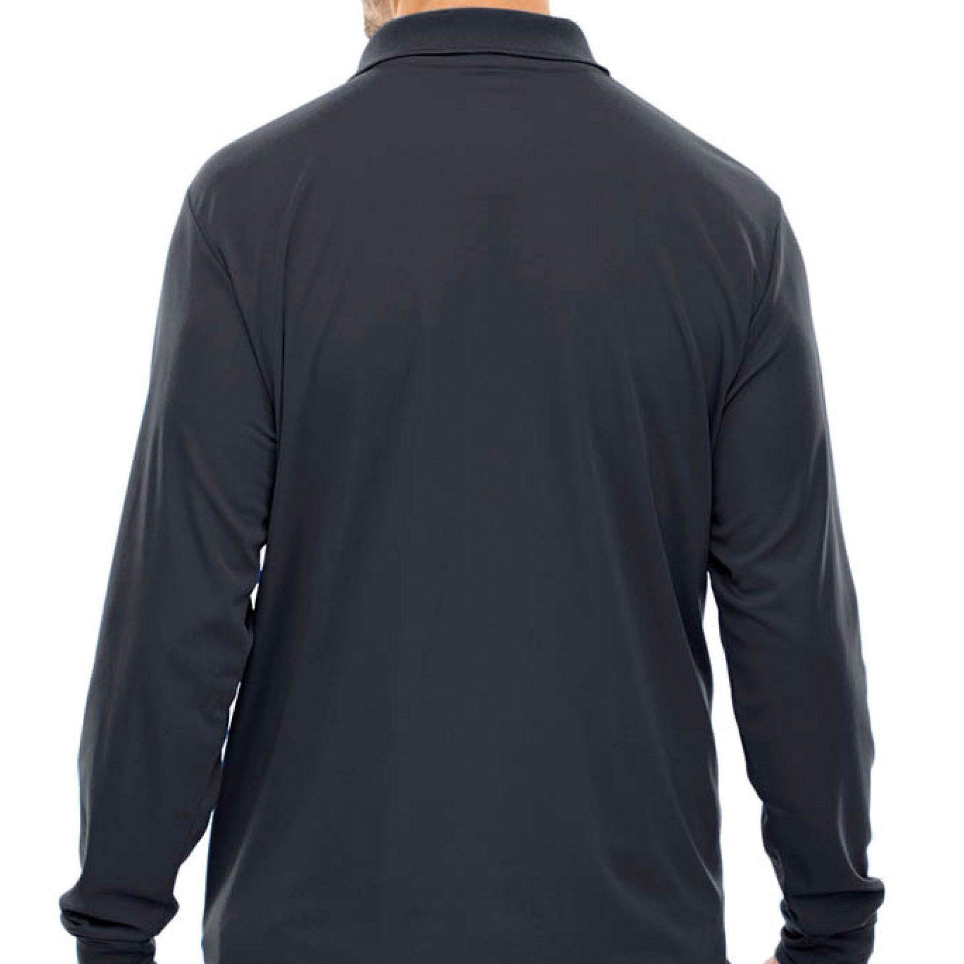 Texas Scorpions Long Sleeve Golf Polo - Lightning Rod Energy